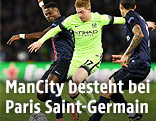 Szene aus dem Spiel Paris gegen Manchester City