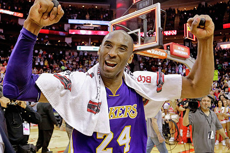 © APA/AFP/Getty Images/Bob Levey Jubel von Kobe Bryant (Los Angeles Lakers)