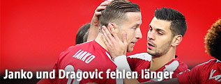 Marc Janko und Aleksandar Dragovic (ÖFB)