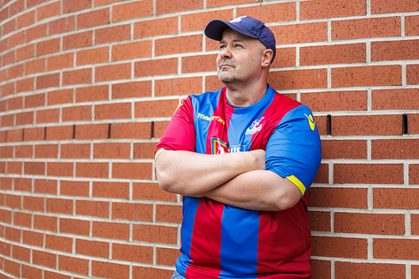 © ORF.at/Christian Öser Crystal-Palace-Fan Thomas Berger