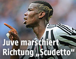 Jubel von Paul Pogba (Juventus)