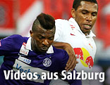 Olarenwaju Kayode (A.Wien) and Paulo Miranda (RBS)