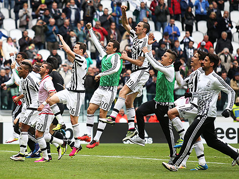 © APA/AFP/Marco Bertorello Torjubel bei Juventus