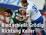 Spielszene Rieg gegen Gr&ouml;dig