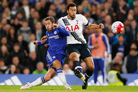 © Reuters/Action Images/John Sibley Eden Hazard (Chelsea) trifft