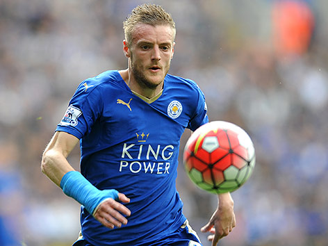 © APA/AP/Rui Vieira Jamie Vardy (Leicester City)