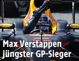 Jubel von Max Verstappen (NED/Red Bull)