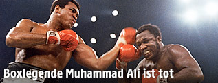 Muhammad Ali und Joe Frazier