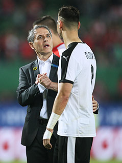 Marcel Koller und Aleksandar Dragovic