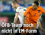 Spielszene &Ouml;sterreich - Niederlande