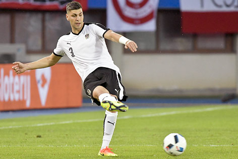 Spielszene Österreich - Niederlande