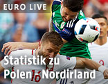 Jakub Blaszczykowski (Polen) gegen Oliver Norwood (Nordirland)