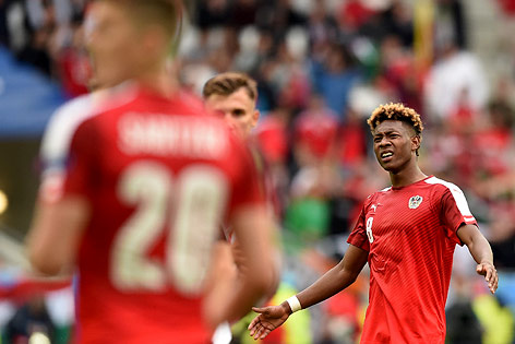 © APA/AFP/Nicolas Tucat Enttäuschter David Alaba