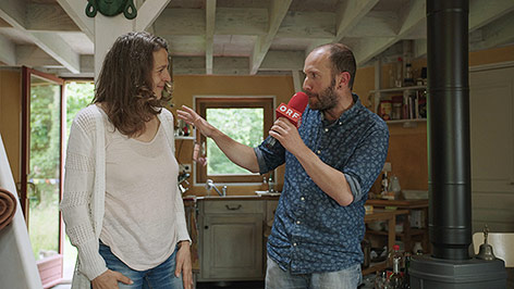 © ORF.at/Harald Hofstetter Julia Höfler und Geoffrey De Brech