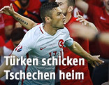 Jubel von Burak Yilmaz (TUR)