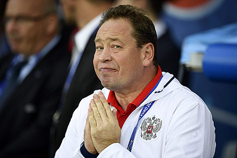 Russlands Teamchef Leonid Sluzki