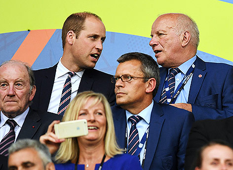 © APA/AFP/Paul Ellis Prinz William und Greg Dyke