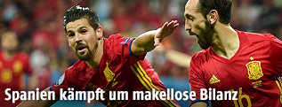 Nolito (ESP) jubelt nach einem Tor