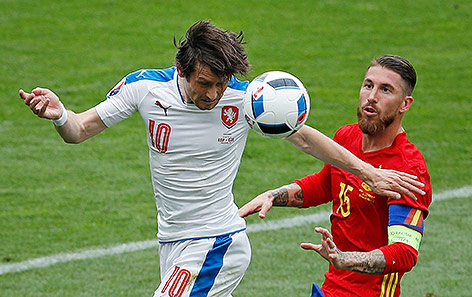© APA/AP/Hassan Ammar Tomas Rosicky (CZE)