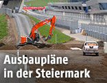 Ein Bagger am A1-Ring