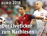 Cristiano Ronaldo (POR) gegen Michal Pazdan (POL)