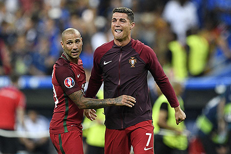 © APA/AFP/Martin Bureau Ronaldo weint