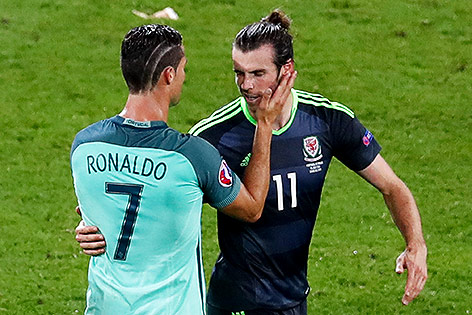 © APA/AP/Michael Sohn Cristiano Ronaldo und Gareth Bale