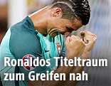 Jubel von Cristiano Ronaldo (Portugal)