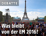 Fanzone vor dem Eiffelturm