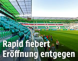 Innenansicht des neuen Allianz Stadion