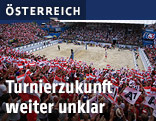 Beachvolleyballarena in Klagenfurt