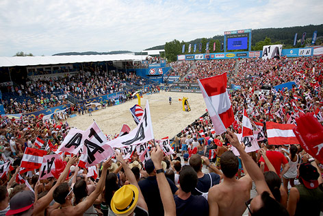 Totale vom Major in Klagenfurt