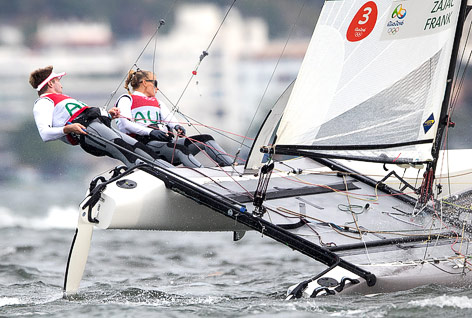 © APA/EXPA/Johann Groder Thomas Zajac/Tanja Frank (Segeln)