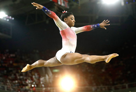 © APA/AP/Dmitri Lovetsky Turnerin Simone Biles