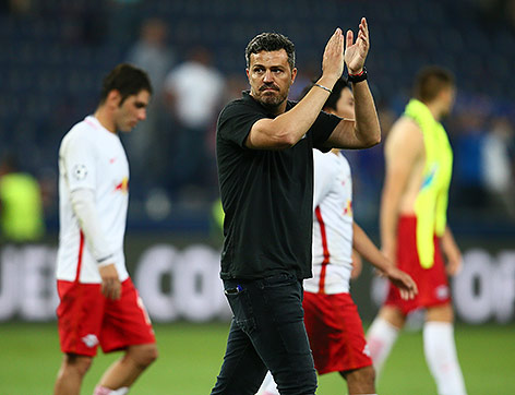 © GEPA/Felix Roittner Trainer Oscar Garcia (RBS)