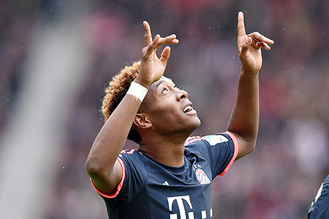© GEPA/Witters/Sebastian Widmann David Alaba (Bayern) jubelt