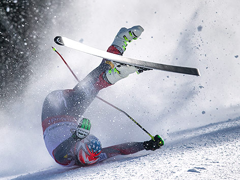 Bode Miller stürzt
