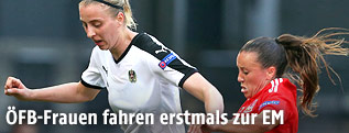 Katharina Schiechtl (AUT) und Natasha Harding (WAL)