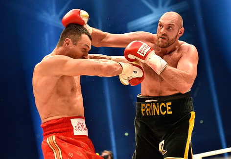 © APA/AP/Martin Meissner Boxkampf zwischen Wladimir Klitschko und Tyson Fury 2015