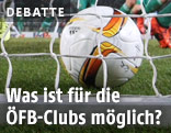 Fußball im Tor