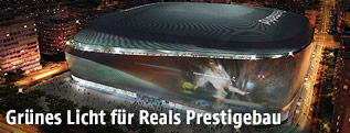 Rendering des neuen Stadions