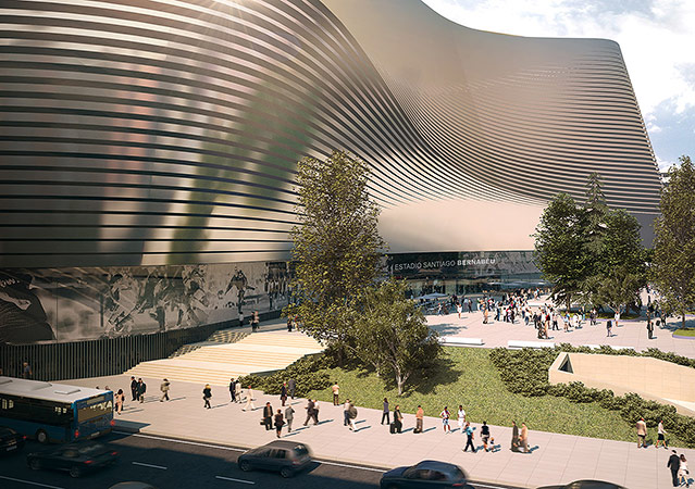 © L35 Rendering des neuen Stadions