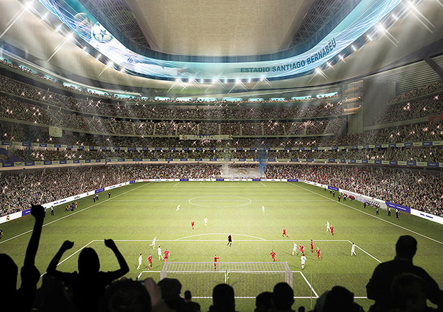 © L35 Rendering des neuen Stadions