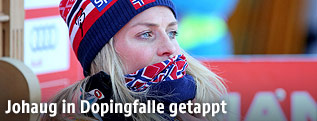 Die norwegische Langl&auml;uferin Therese Johaug