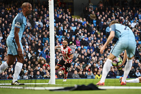 Jubel von Nathan Redmond (Southhampton)
