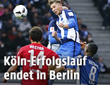 Tor von Niklas Stark (Hertha), im Vordergrund Hector (Köln)