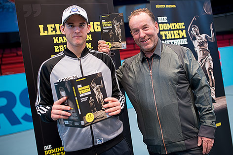 © GEPA/Martin Hoermandinger Dominic Thiem und Günter Bresnik