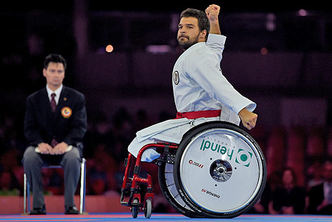 Para-Karatekämpfer Markus Swoboda