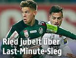 Michael Brandner (Ried) und Eldis Bajrami (Admira)