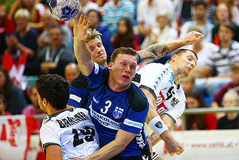 Miro Koljonen (FIN) und Nikola Bilyk (AUT)